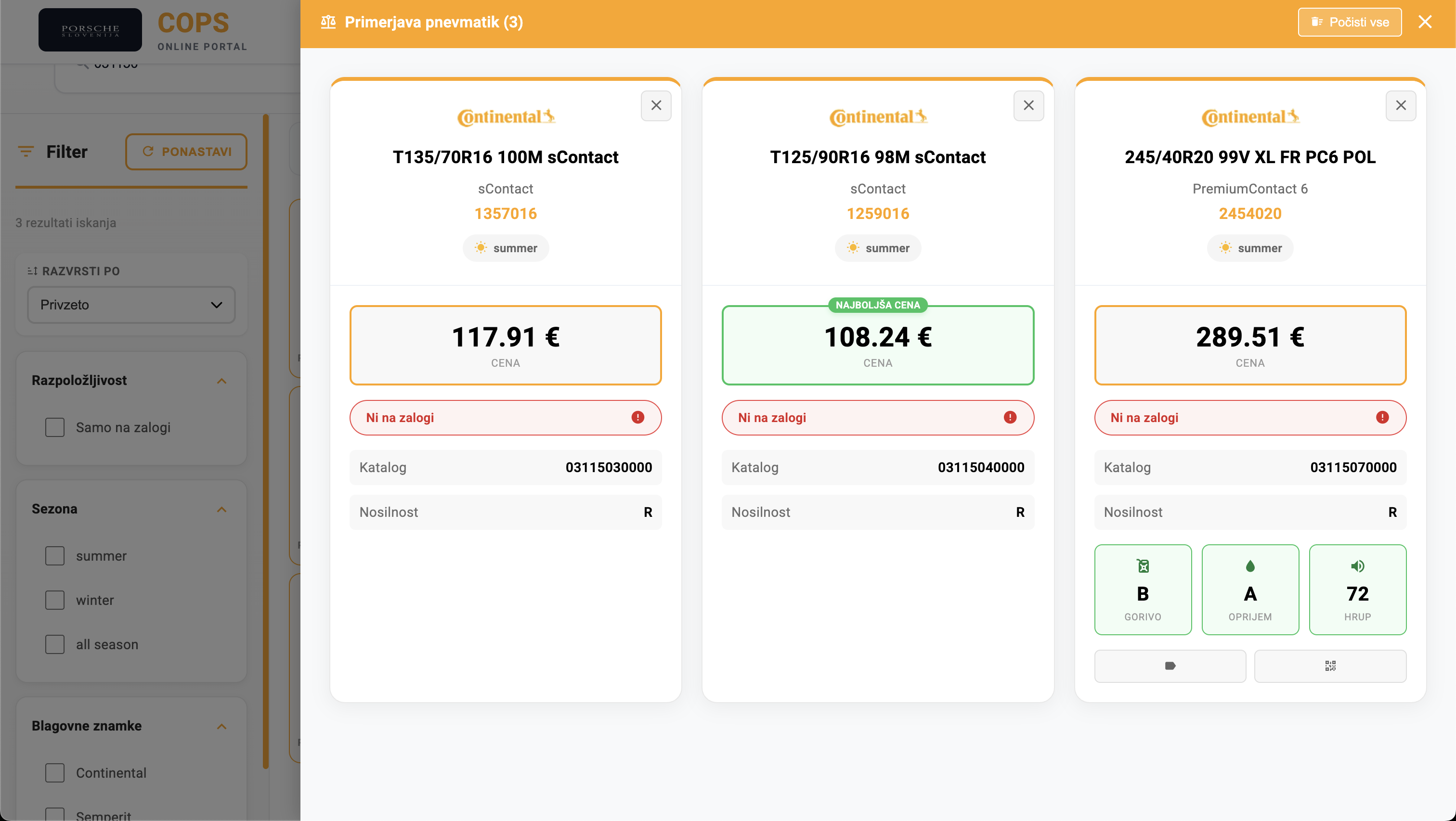 Screenshot for Iskalna stran