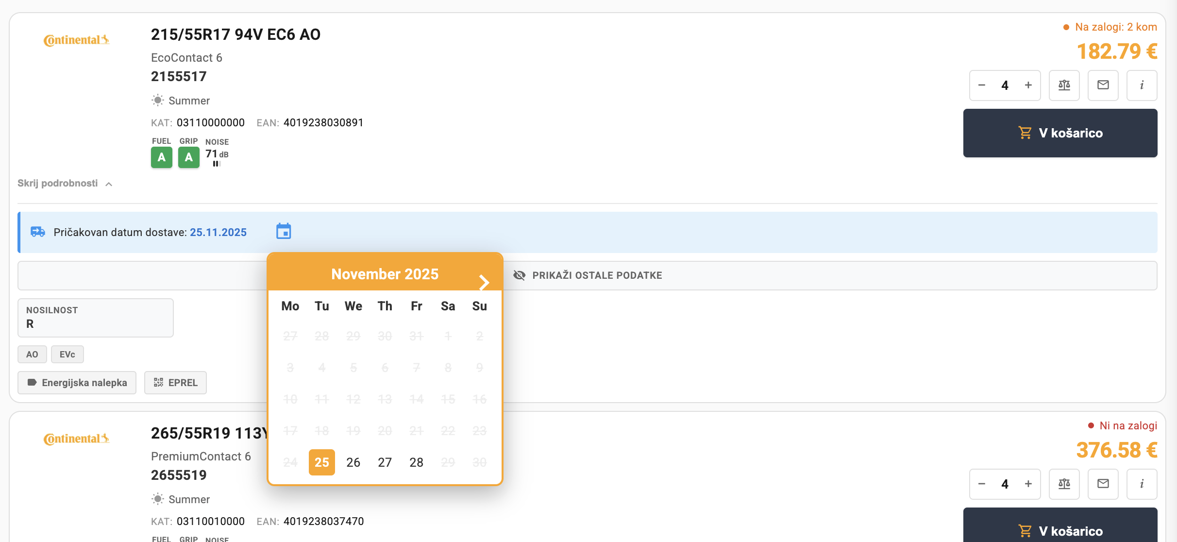 Screenshot for Iskalna stran